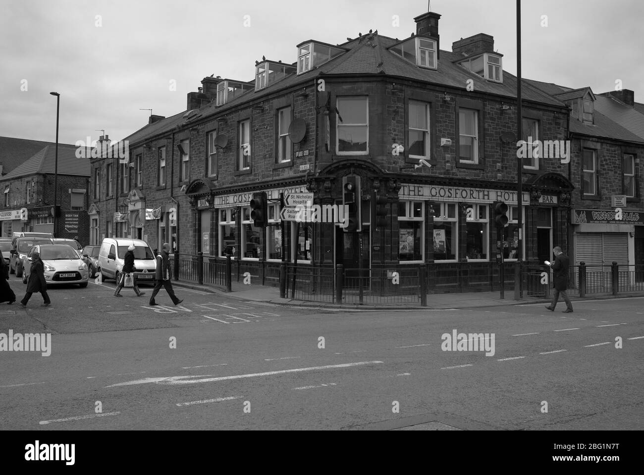 The Gosforth Hotel, Tyne and Wear Stock Photo Alamy
