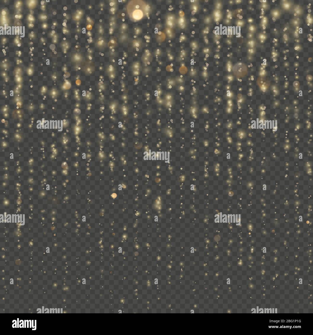Fashion Strass Drops With Shiny Sequins Christmas And New Year Effect Sparkling Of Shimmering Light Blurs Overlay Transparent Glitter Threads Of Stock Vector Image Art Alamy