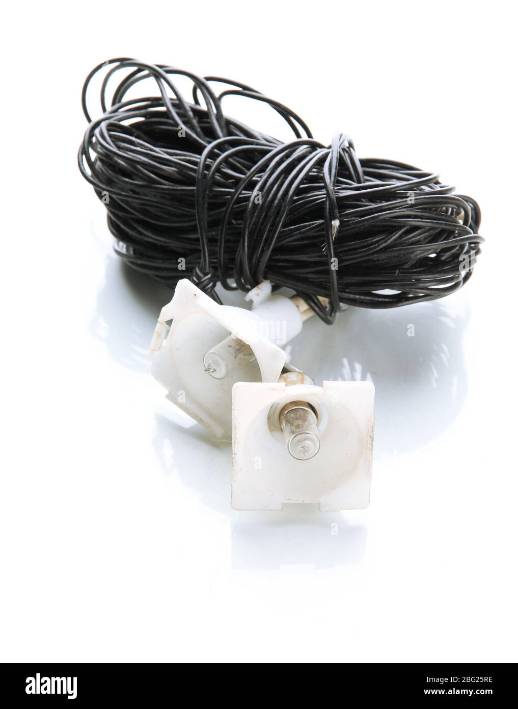 Cable mess Cut Out Stock Images & Pictures - Alamy