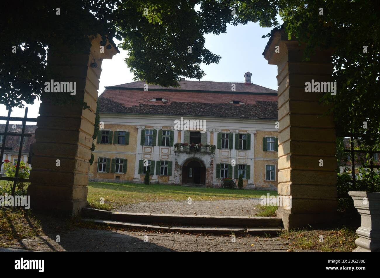 Brukenthal palace, Avrig Stock Photo