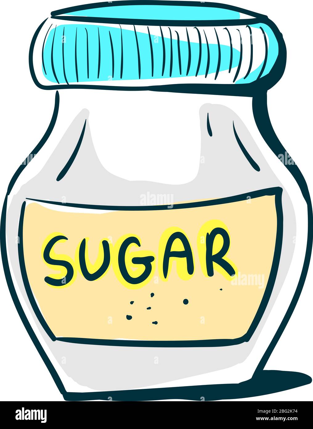 https://c8.alamy.com/comp/2BG2K74/sugar-in-jar-illustration-vector-on-white-background-2BG2K74.jpg