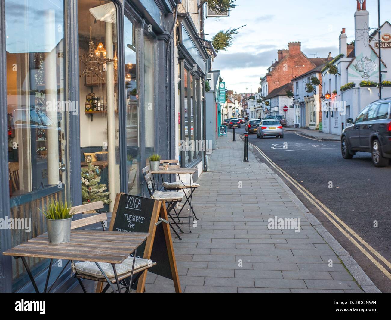 Dorking High Street, Surrey UK Stock Photo