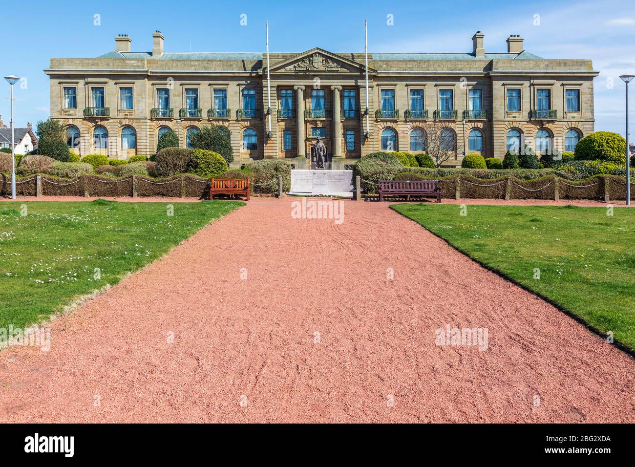 Ayr county buildings, the town council buildings the main offices of Ayr County Council, Ayr