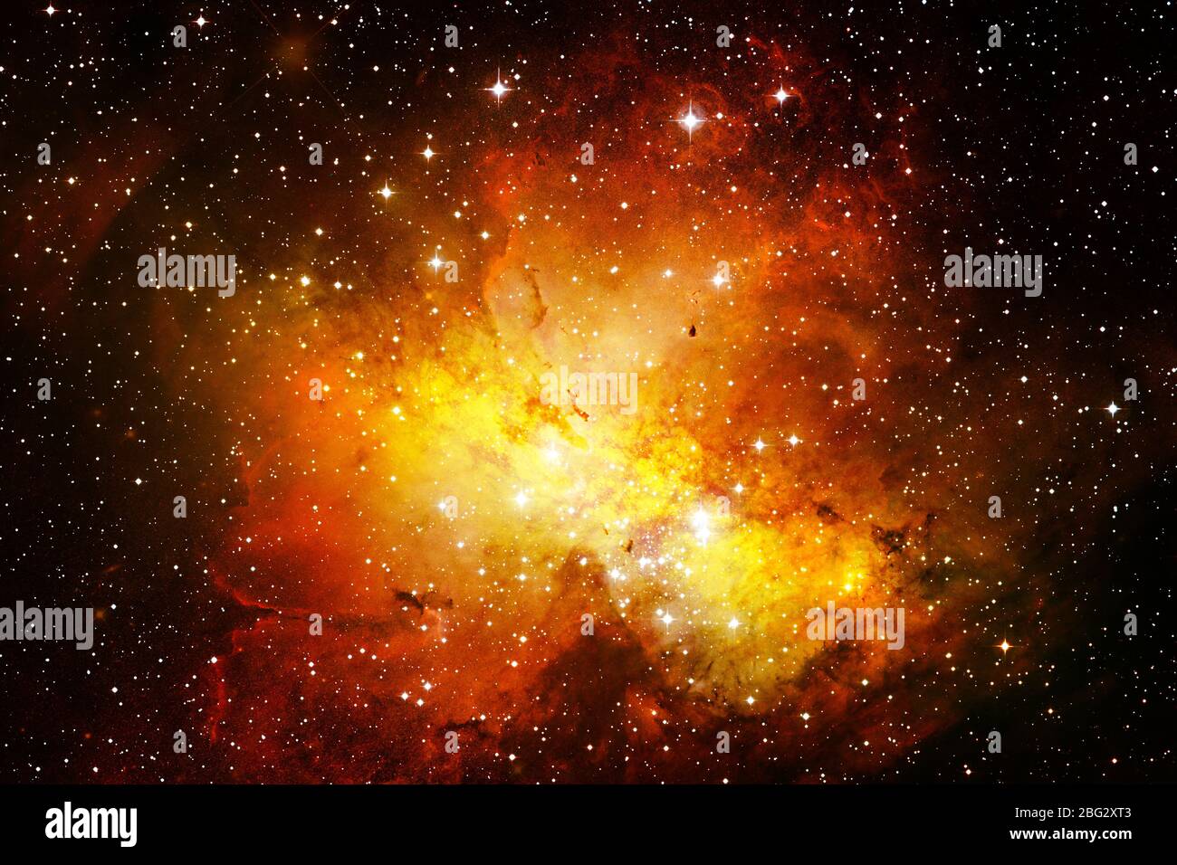 Beauty of endless cosmos. Science fiction art. Elements of this image ...