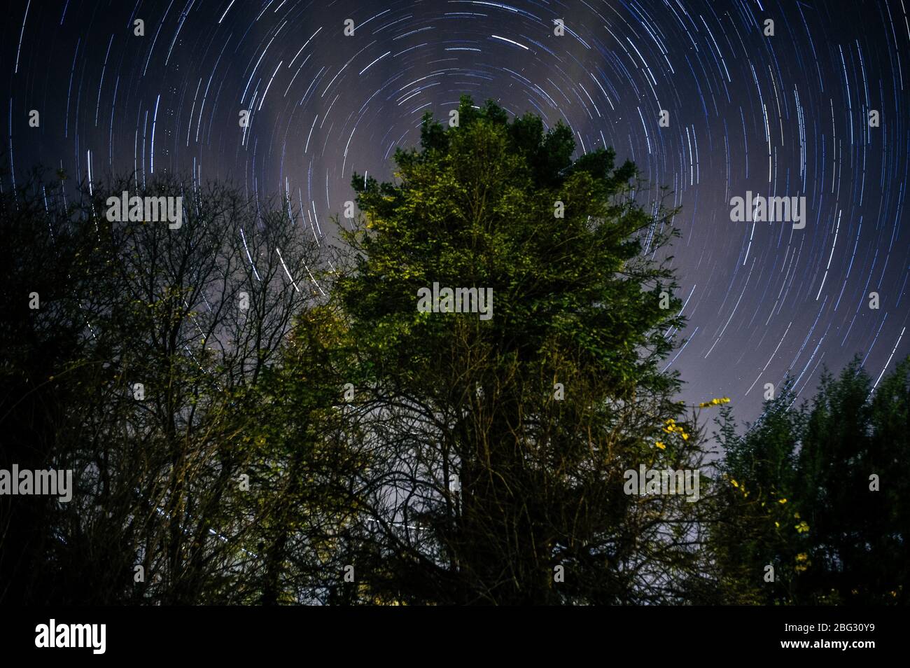 Star Trails Around Polaris High Resolution Stock Photography and Images ...