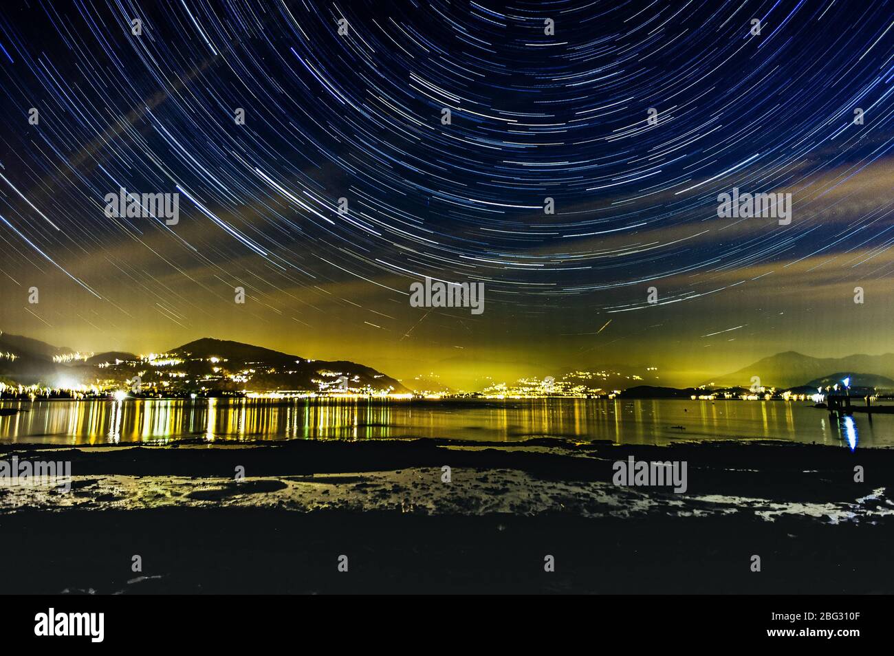 Vortex star trails hi-res stock photography and images - Alamy
