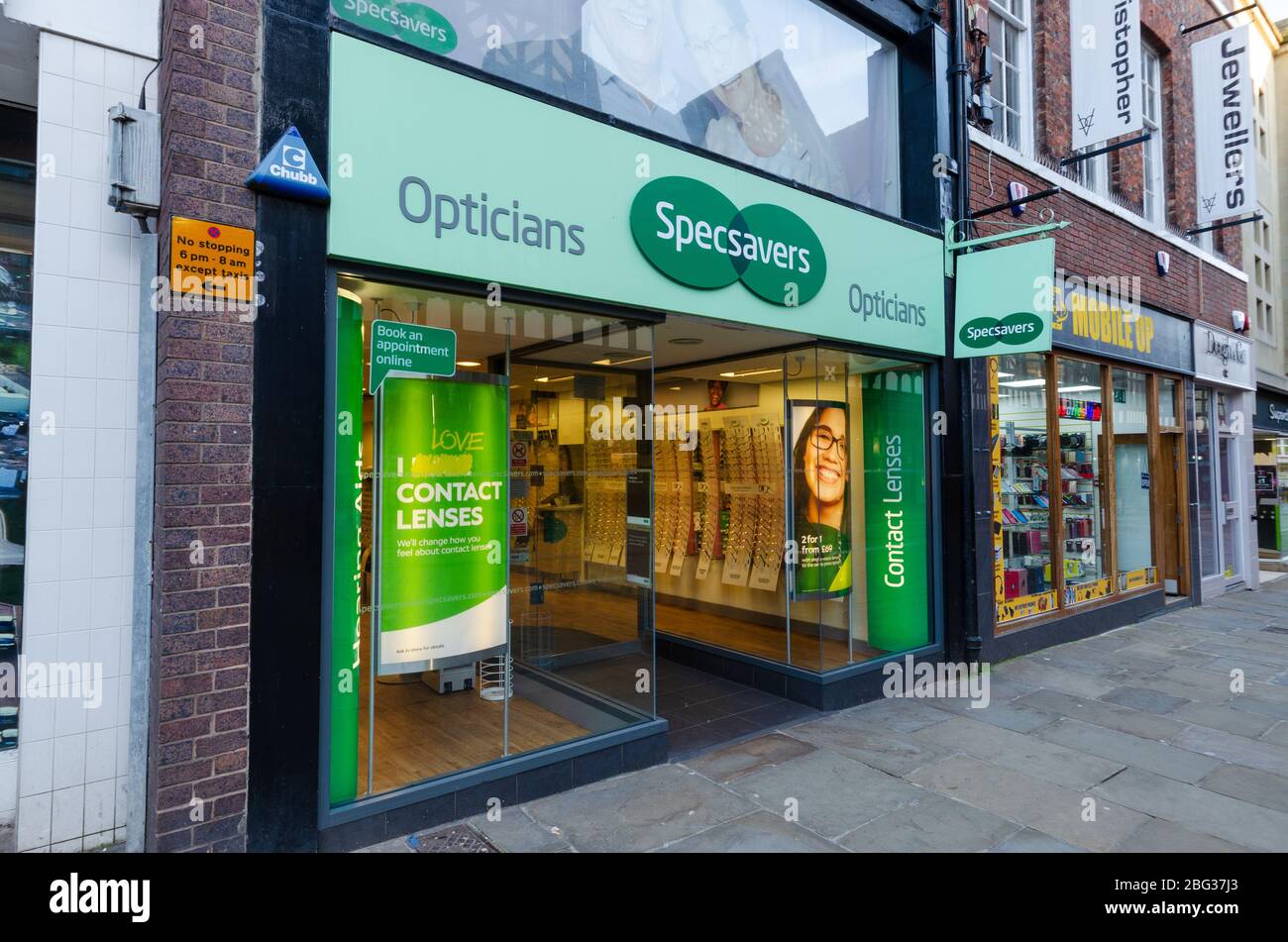 Specsavers Opticians Shop Uk High Resolution Stock Photography and