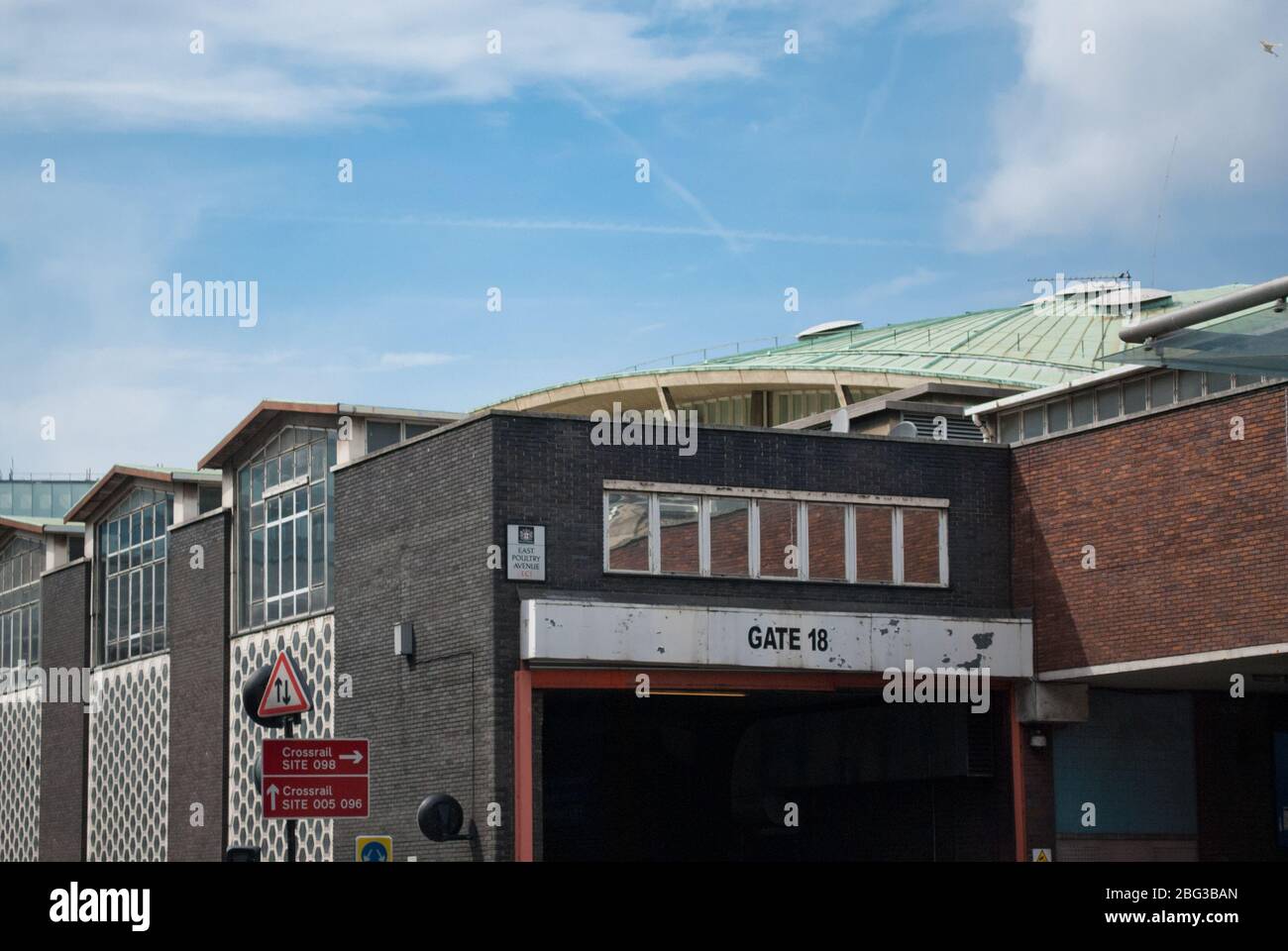 Brickwork Covered Market Concrete Smithfield Poultry Market, Farringdon