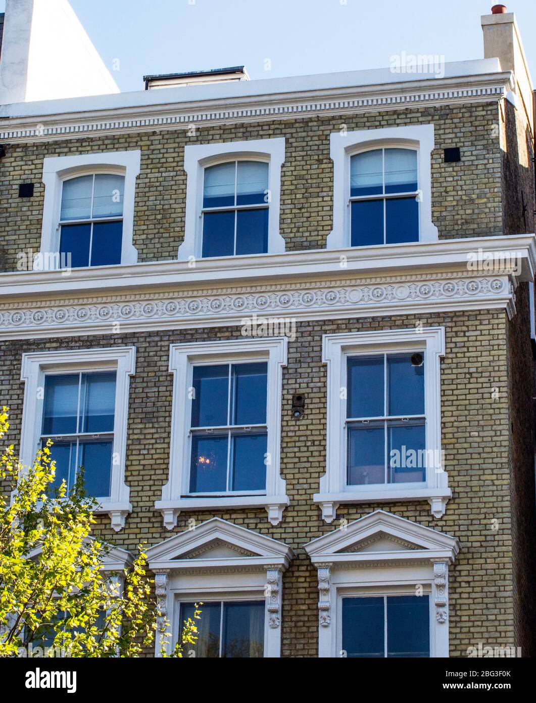 Sir Alfred Hitchcock's house;153 Cromwell Road, London, UK; the home of