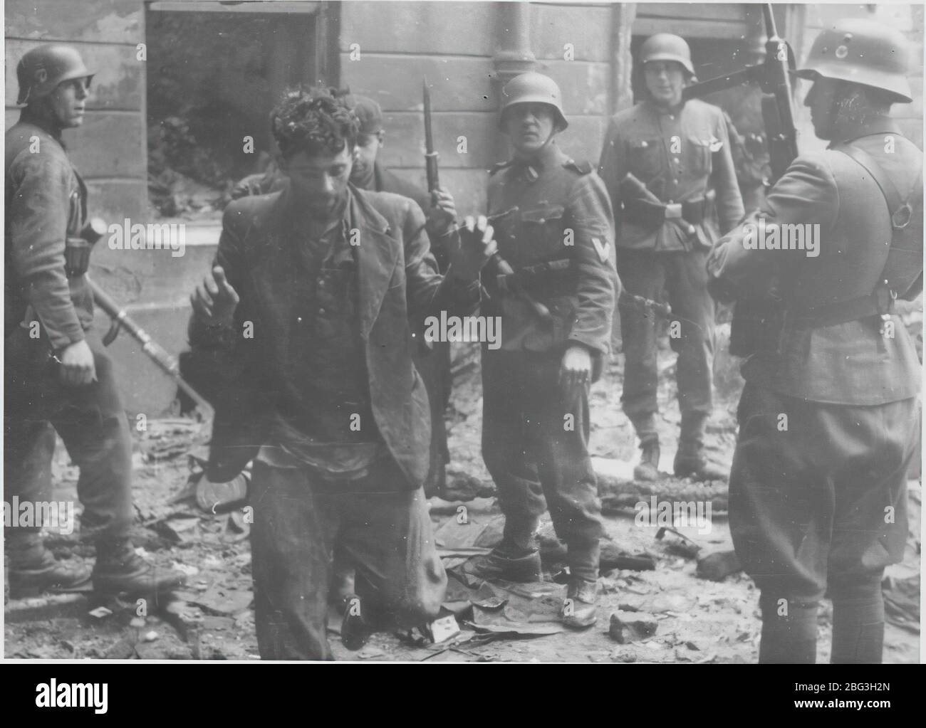 Jews Plight In The Ghettos Of The Second World War Stock Photo - Alamy