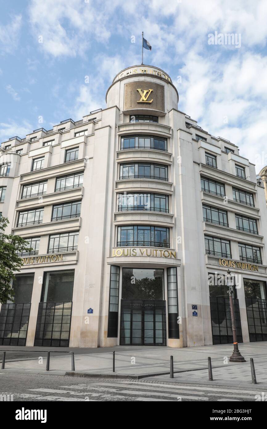 Louis Vuitton Paris - 101, Champs-Elysees Pocket Shirt (Size L