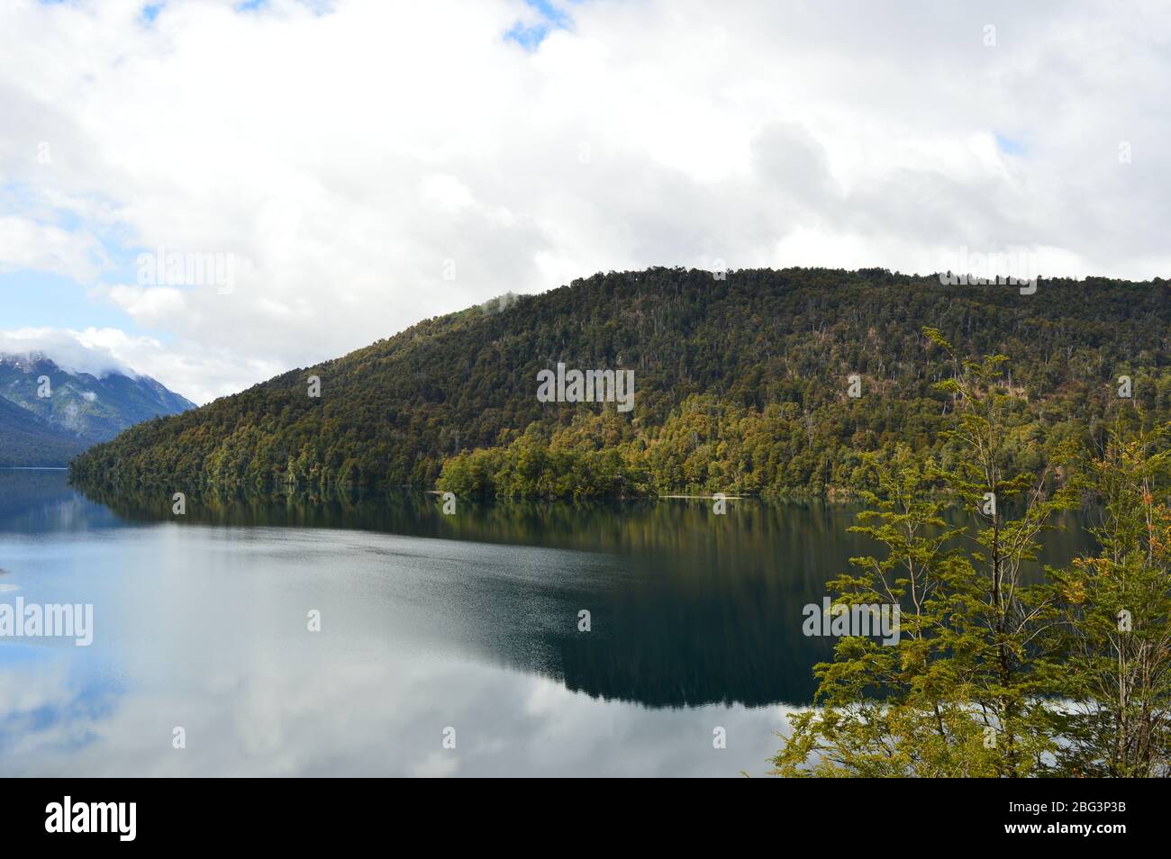 Siete Lagos Patagonia Stock Photo