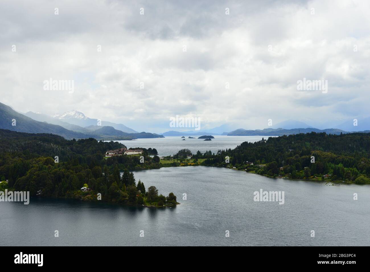 Siete Lagos Patagonia Stock Photo