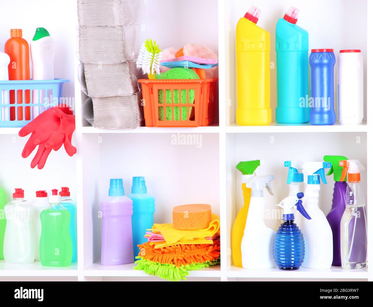 Storage Room for Cleaning Equipment Stock Photo - Alamy