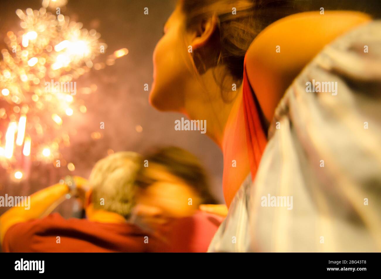Chinese new year- George Town, Penang, Malaysia Stock Photo