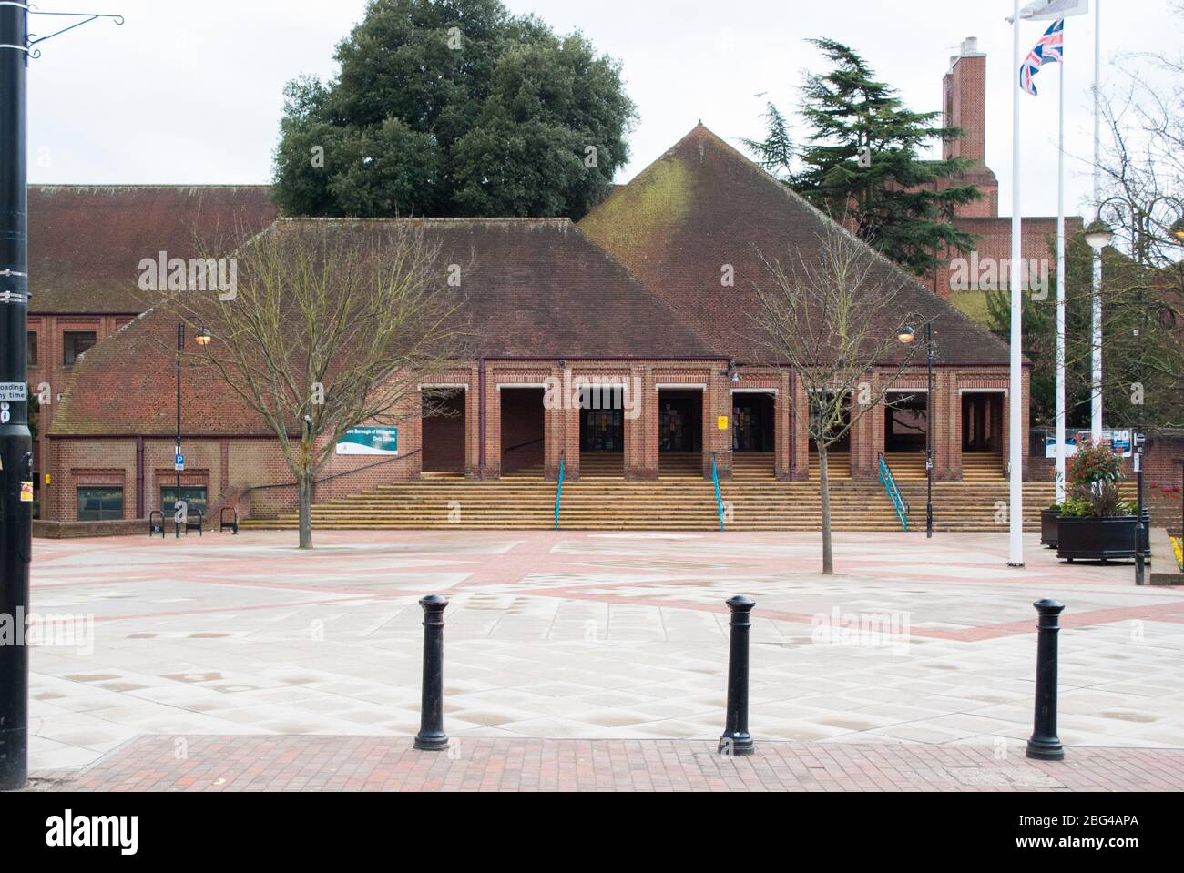 1970s Neo Vernacular Architecture Red Brick Tiles Forms Hillingdon