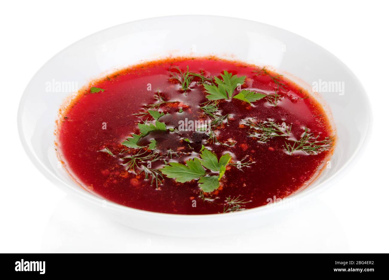 Beet soup, restaurant Cut Out Stock Images & Pictures - Page 2 - Alamy