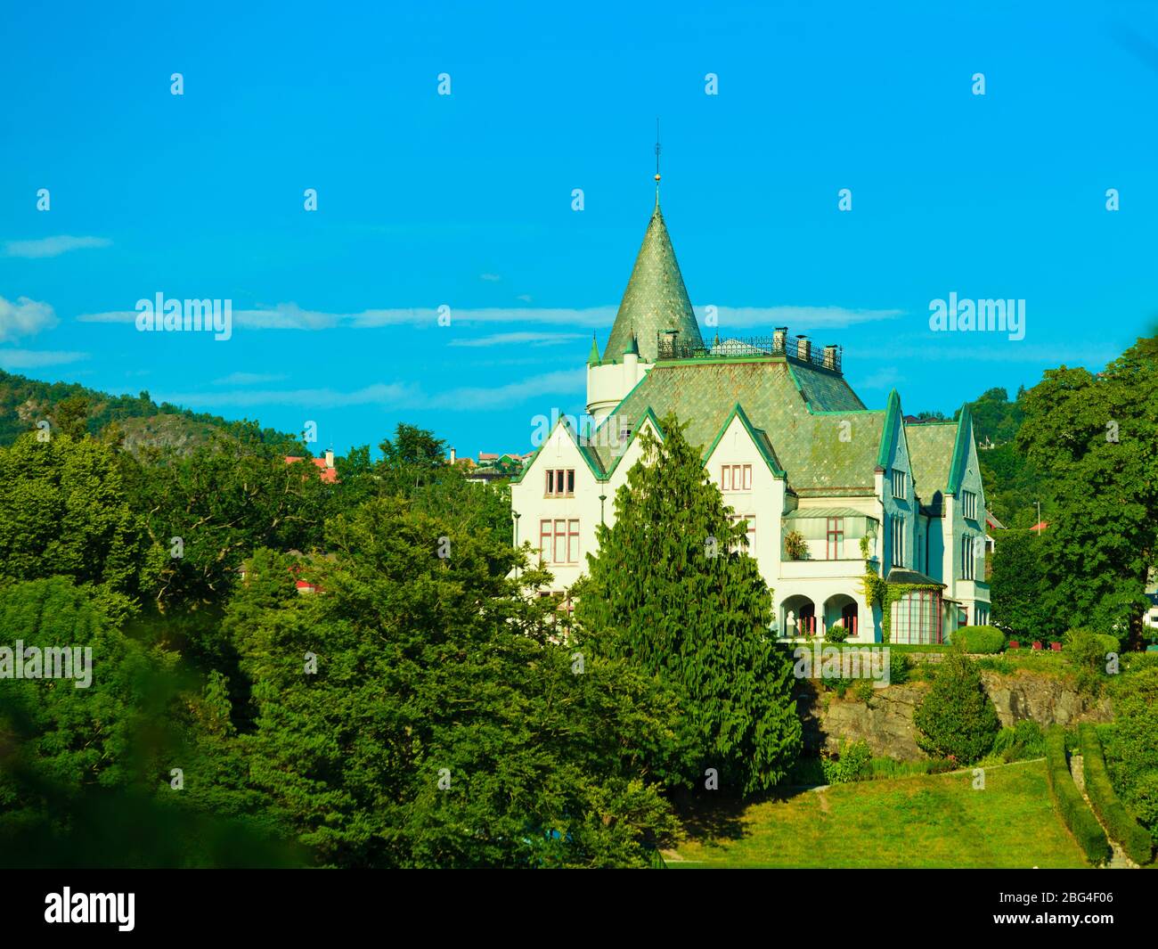 Gamlehaugen mansion and the residence of the Norwegian Royal Family