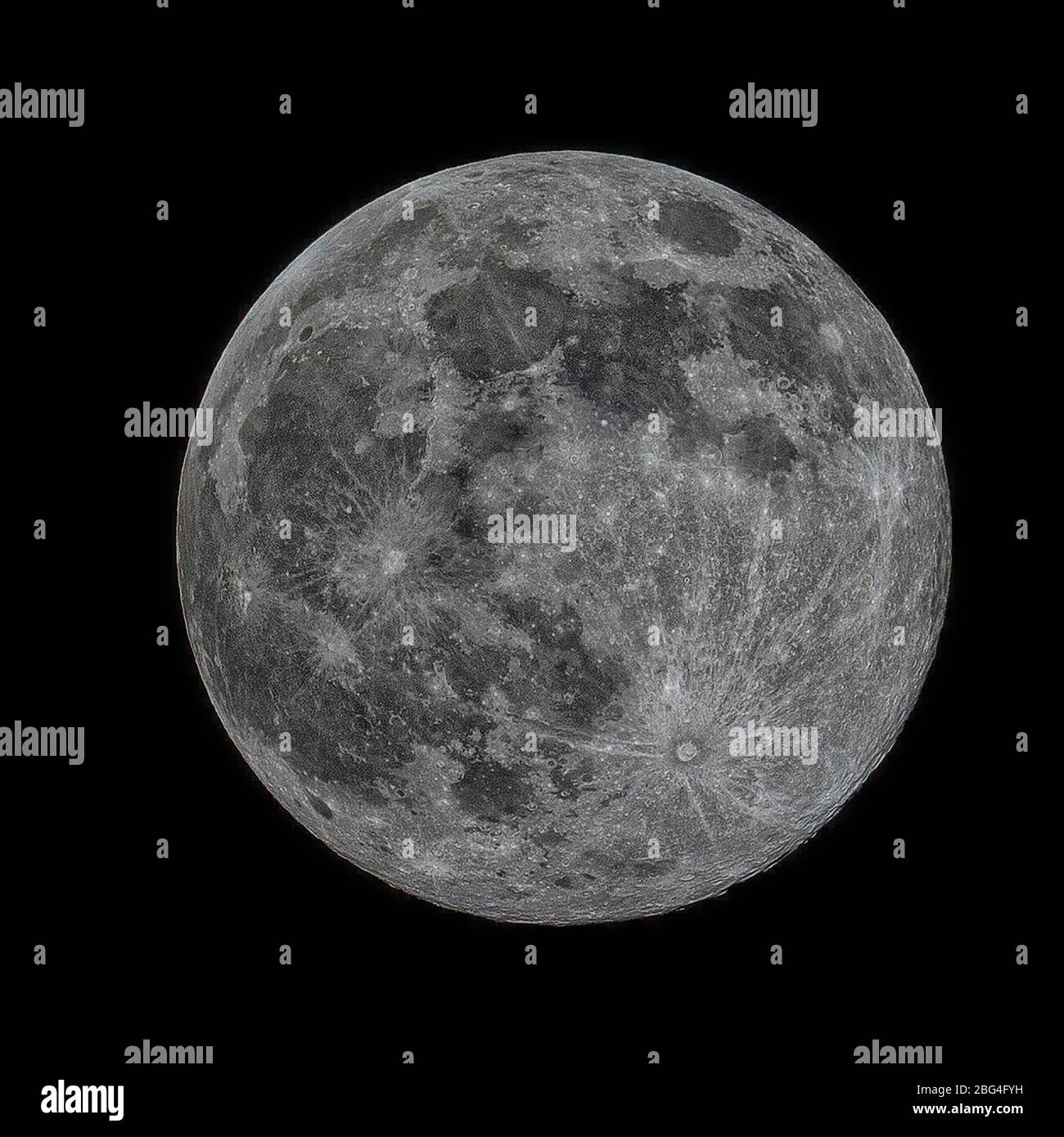 Image of Super Moon Stock Photo - Alamy