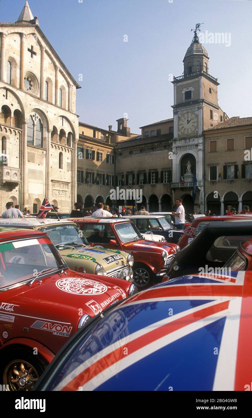 2002 The Italian Job  Road Rally Stock Photo