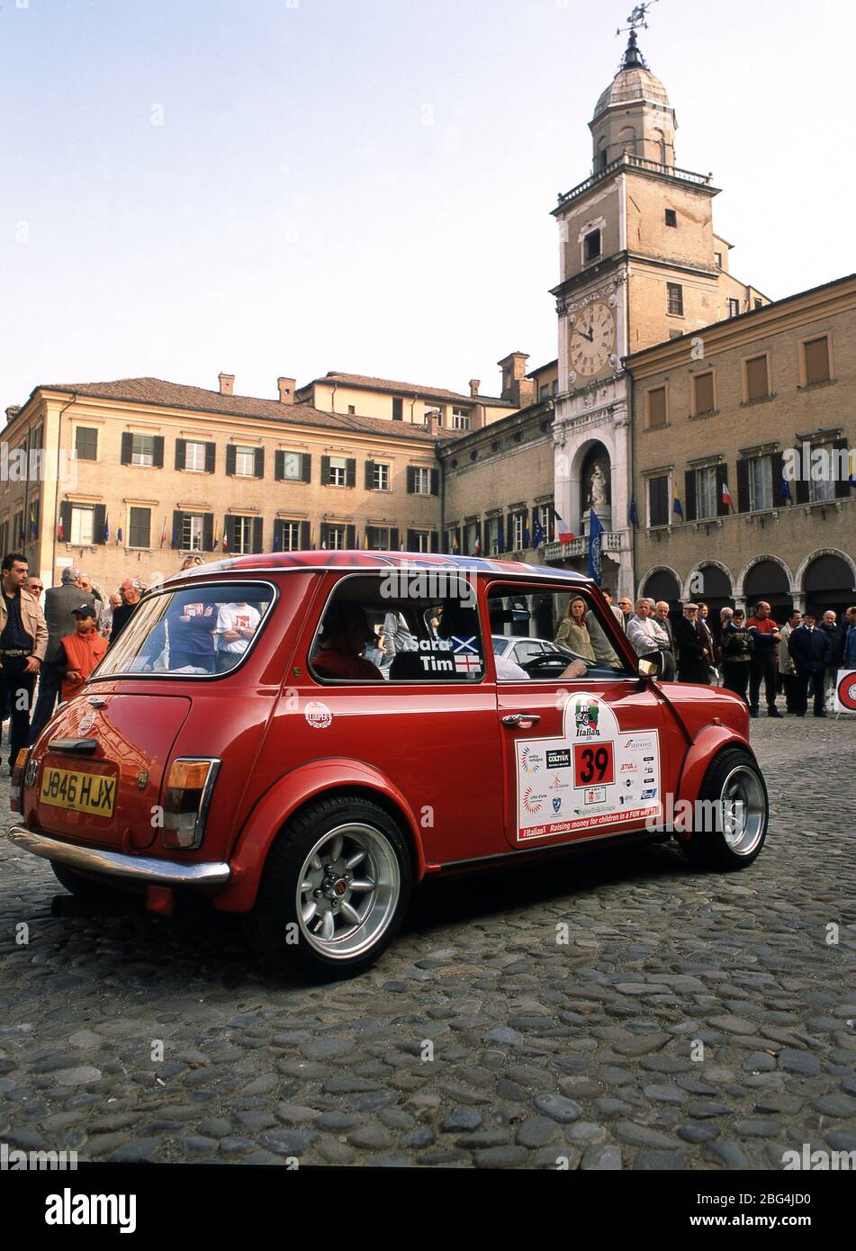 2002 The Italian Job  Road Rally Stock Photo