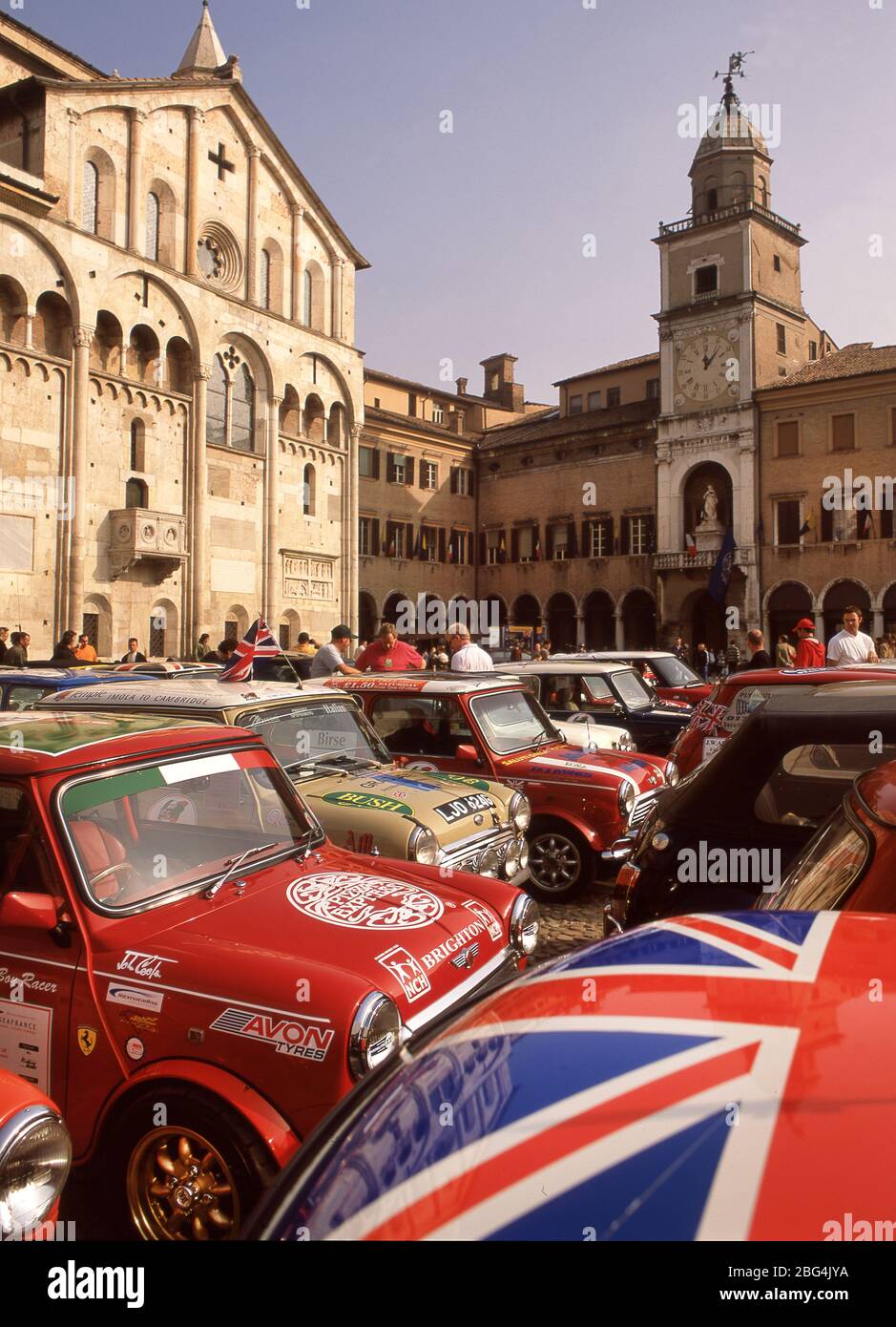 2002 The Italian Job  Road Rally Stock Photo