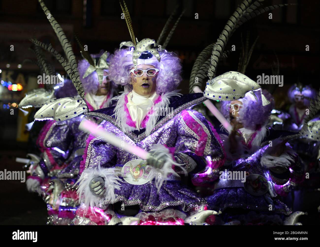 Mardi gras parade night hi-res stock photography and images - Alamy