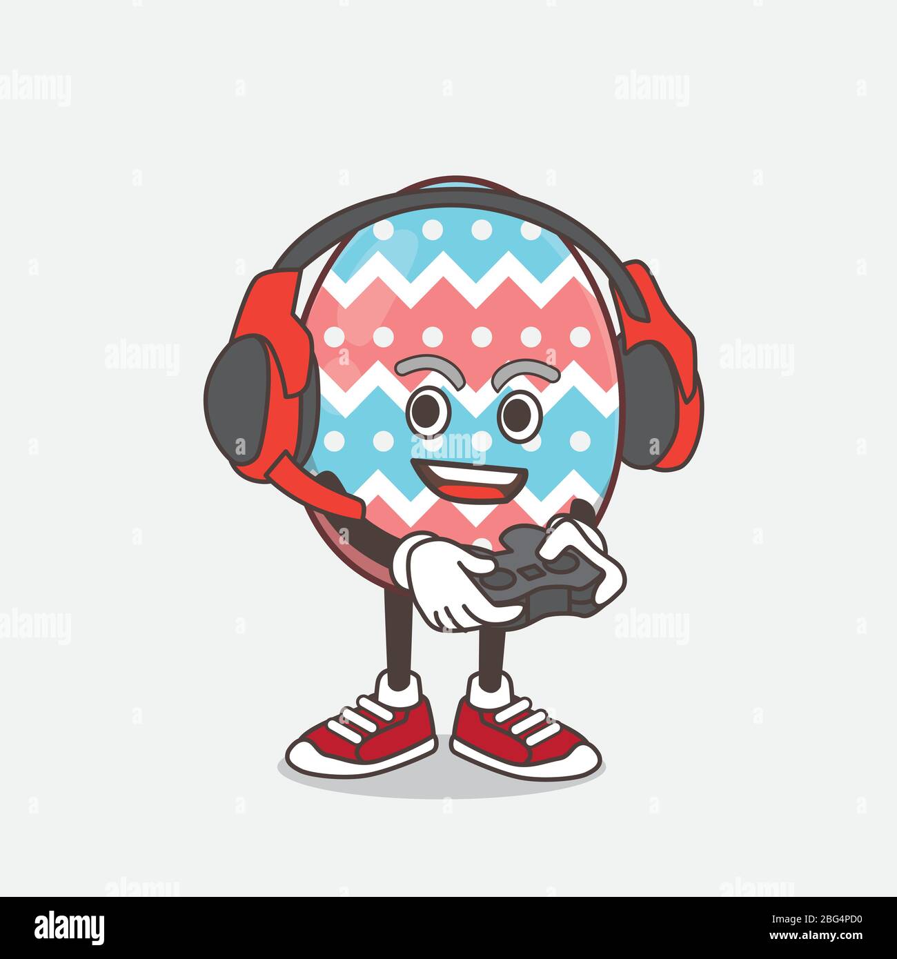 Illustration of Easter Egg Mascot Character Vector Stock Vector Image ...