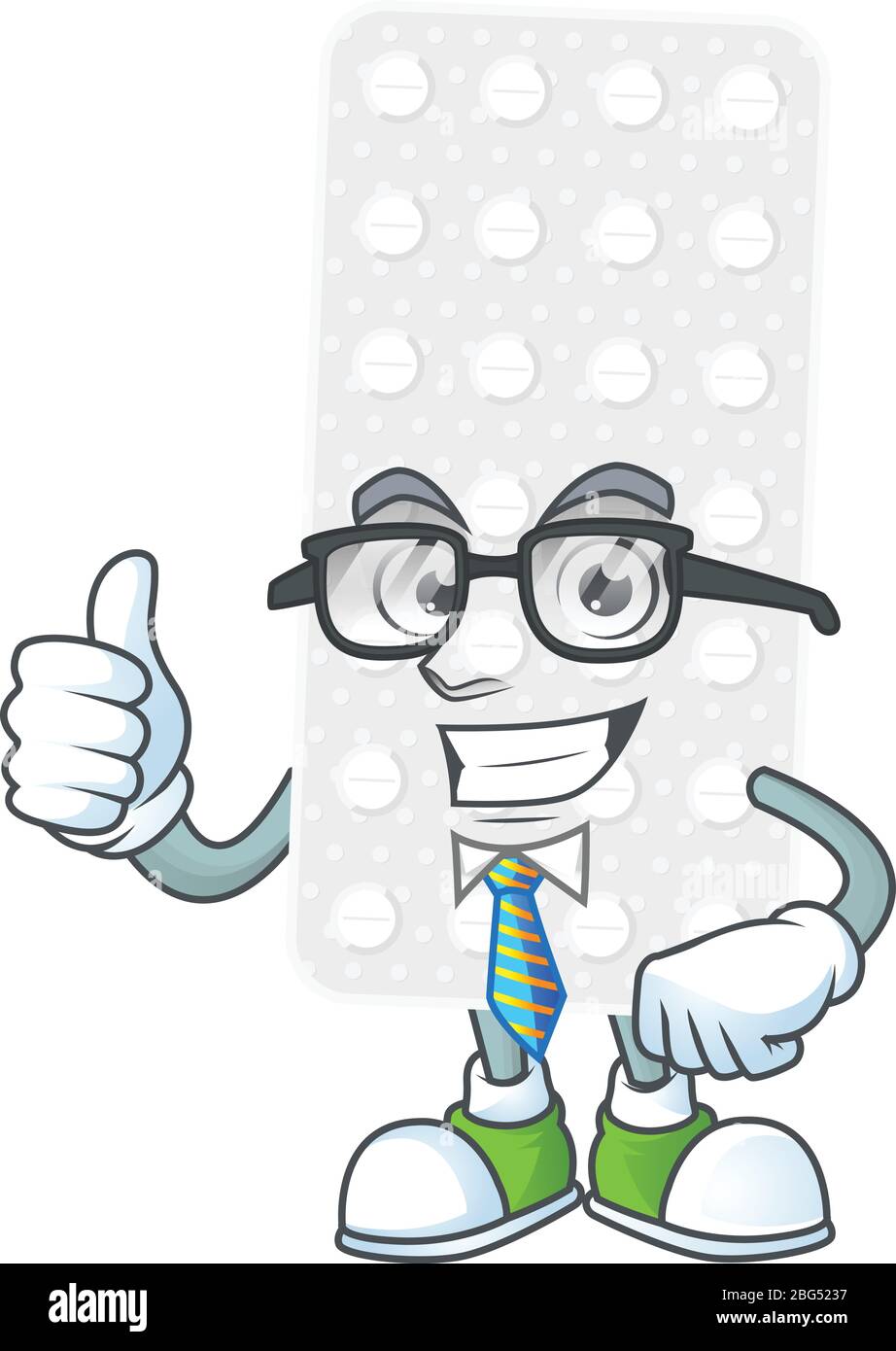 Cartoon character design of pills successful businessman Stock Vector ...