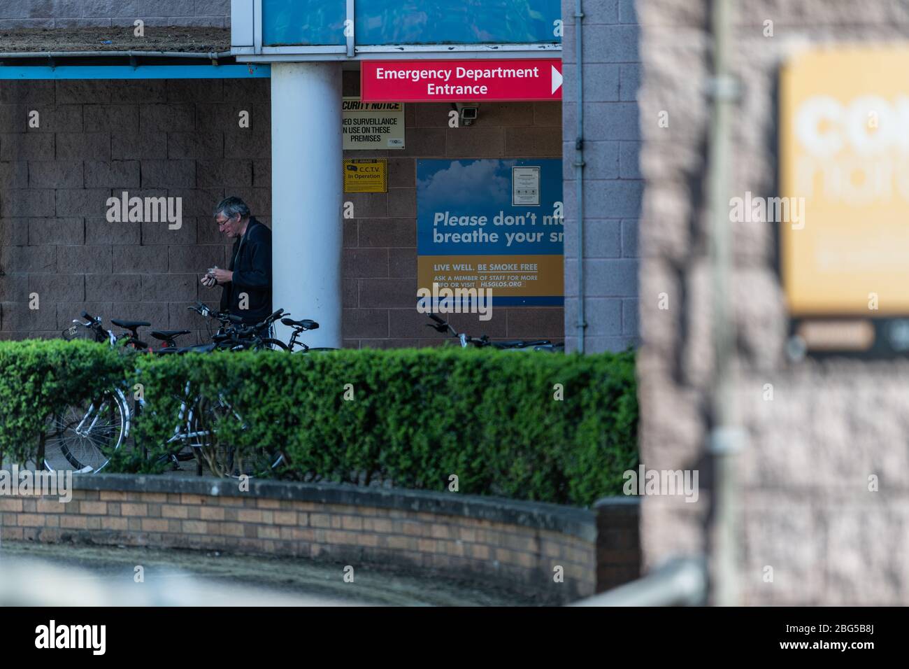 Cheltenham General Hospital, coronavirus pandemic. Stock Photo