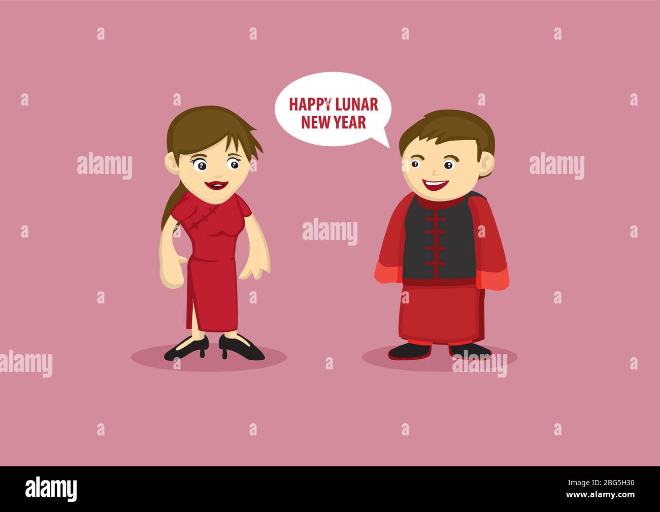 Traditional qipao Stock Vector Images Alamy