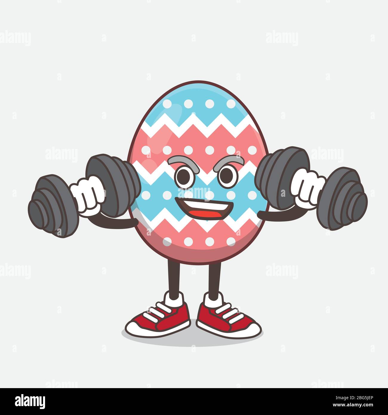 Illustration of Easter Egg Mascot Character Vector Stock Vector Image ...