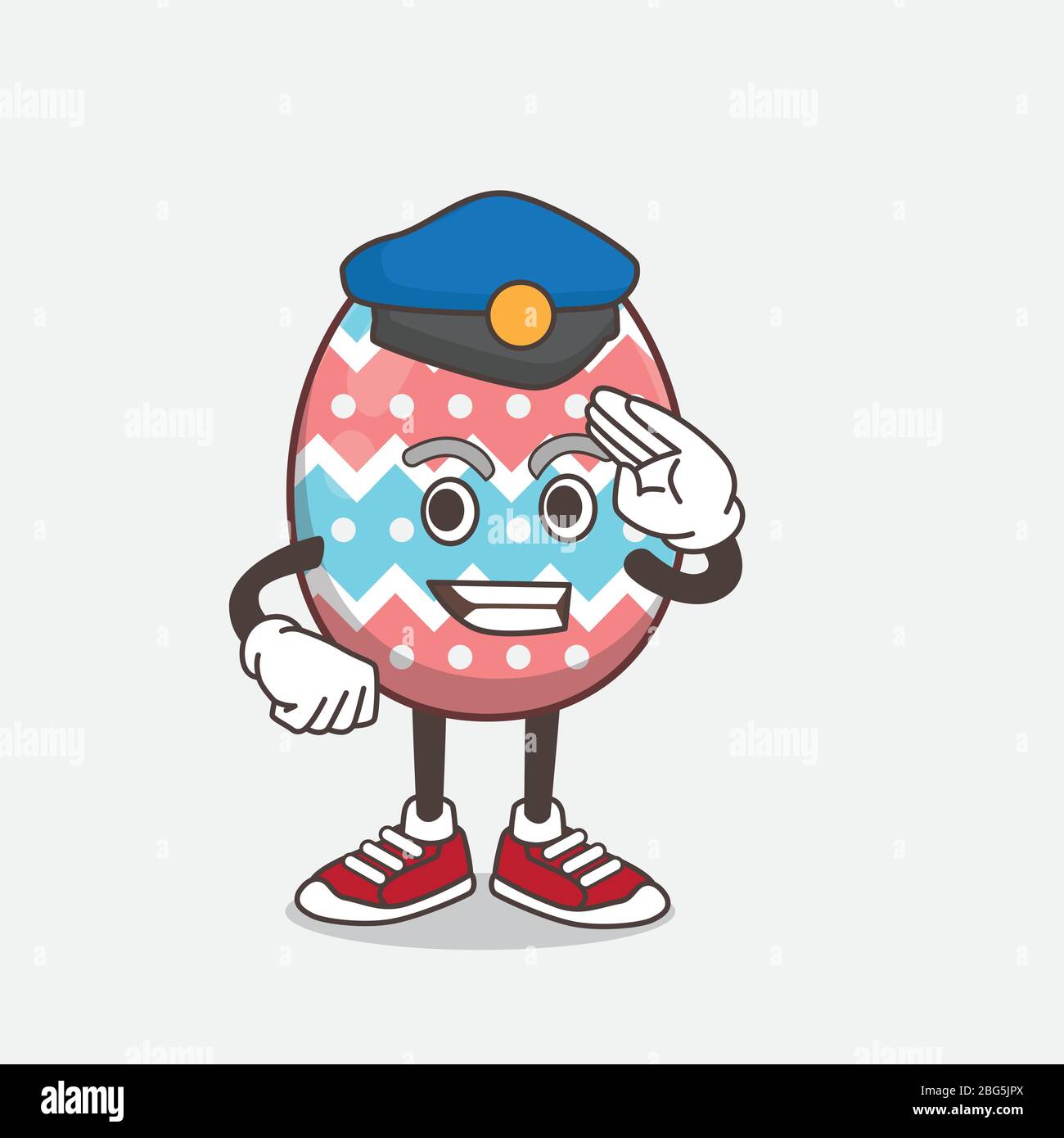Illustration of Easter Egg Mascot Character Vector Stock Vector Image ...