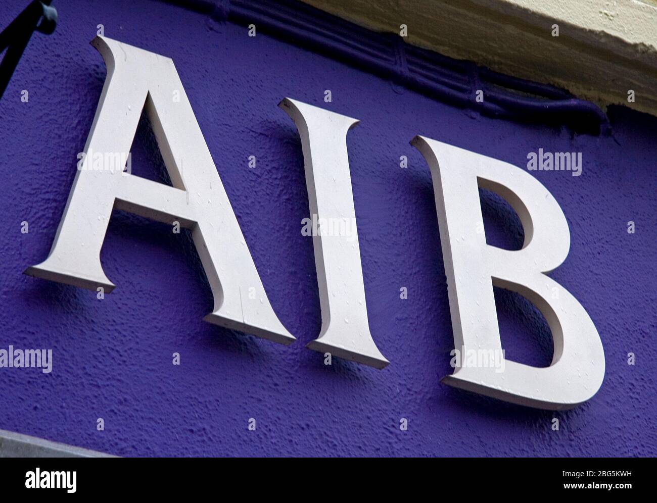 An Allied Irish Bank branch, Catlerea, West of Ireland Stock Photo