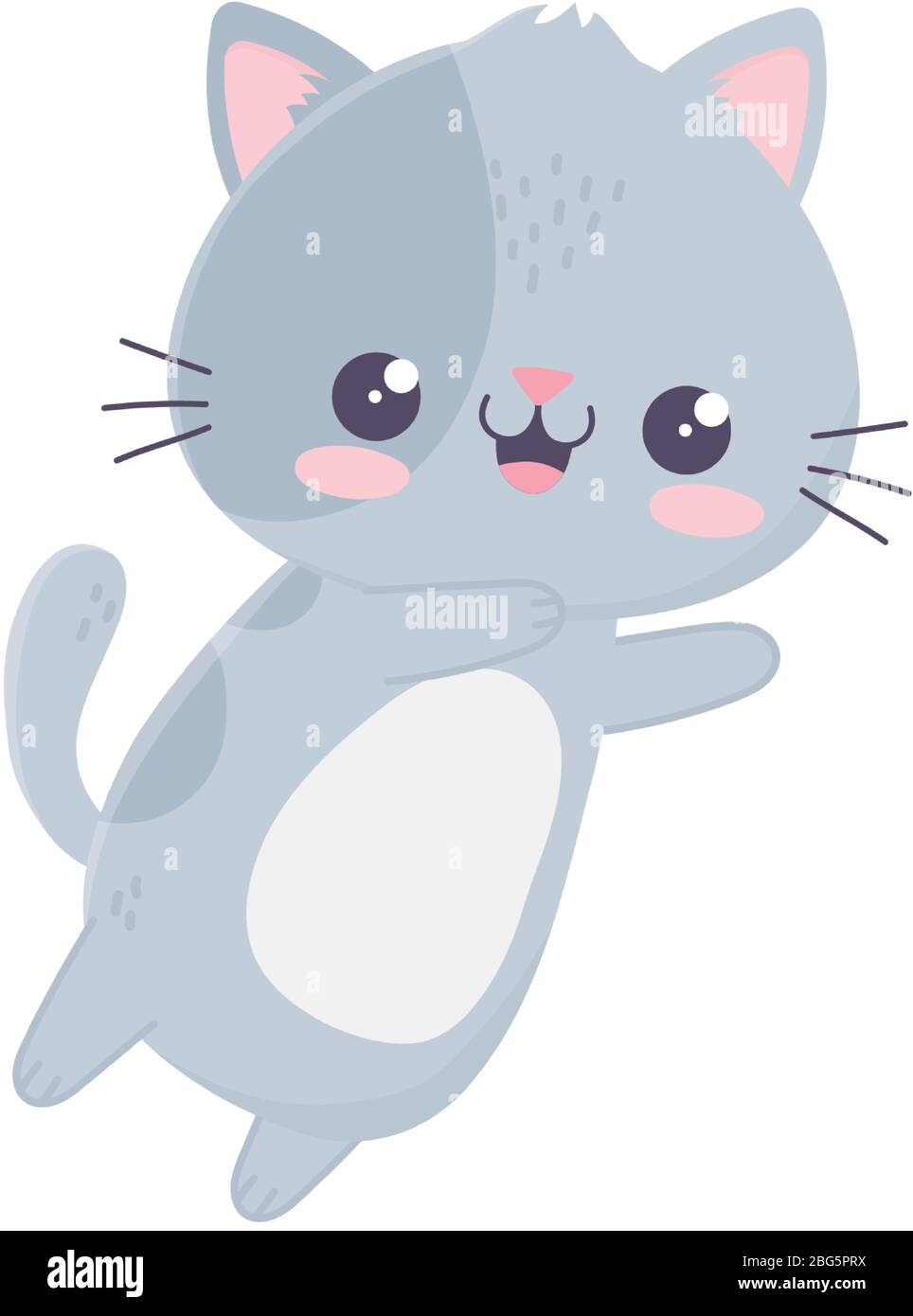 Kawaii Cute Cat Mascot Cartoon Isolated Icon On White Background Vector Illustration Stock Vector Image Art Alamy Kawaii Cute Cat Mascot Cartoon Isolated Icon On White Background Vector Illustration Stock Vector Image Art Alamy