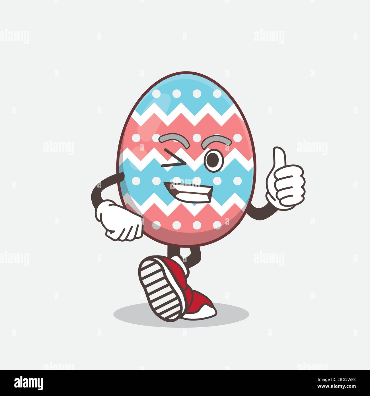 Illustration of Easter Egg Mascot Character Vector Stock Vector Image ...