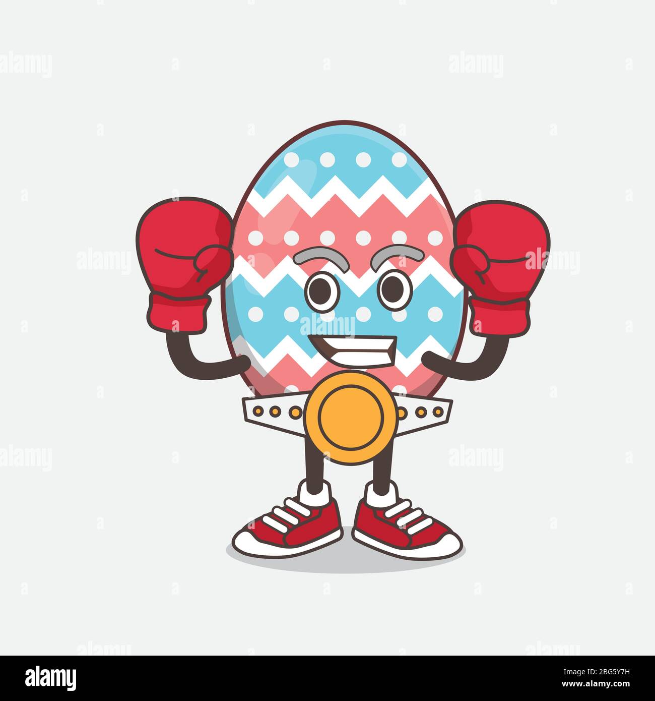 Illustration of Easter Egg Mascot Character Vector Stock Vector Image ...