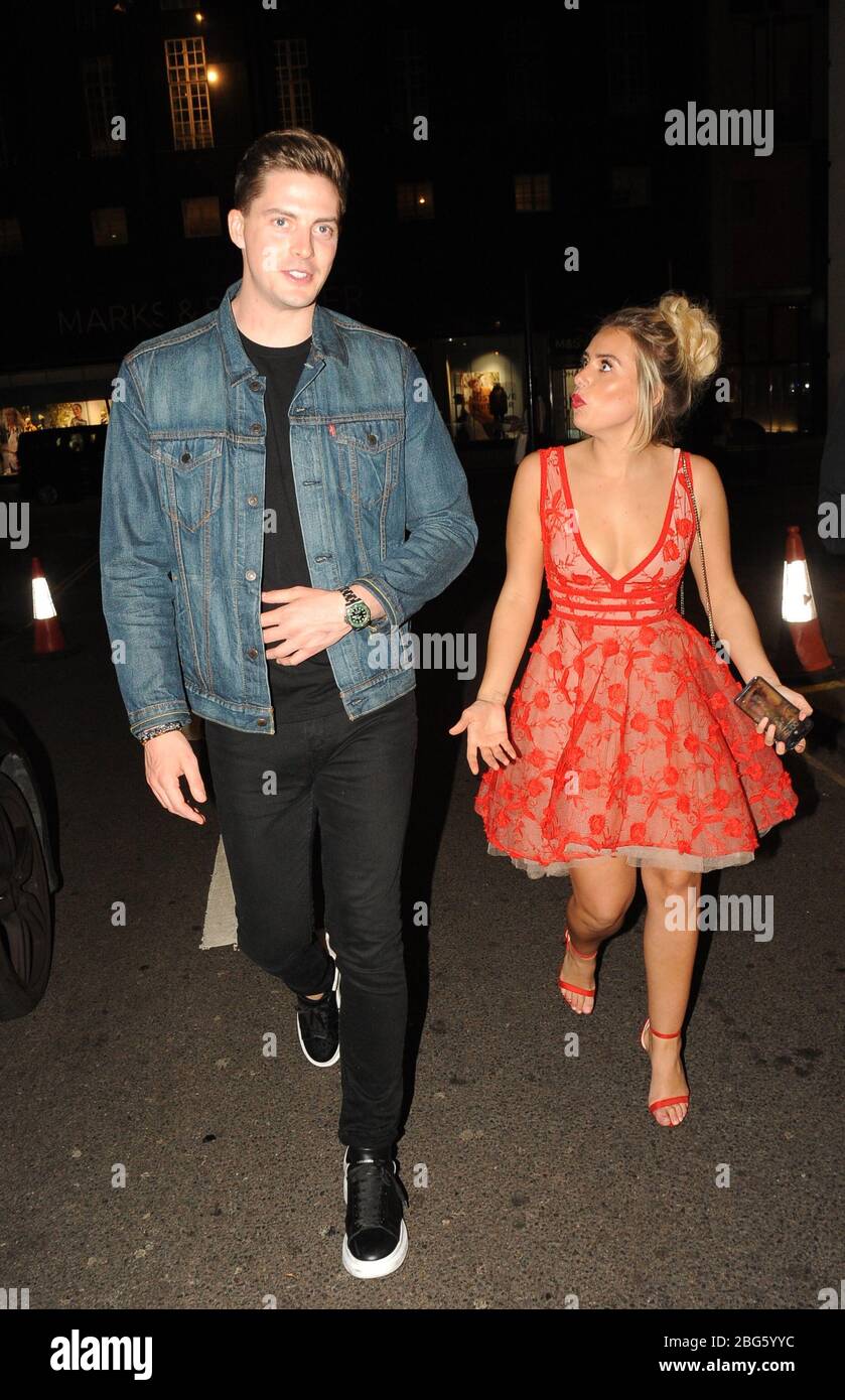 in the style dani dyer denim dress