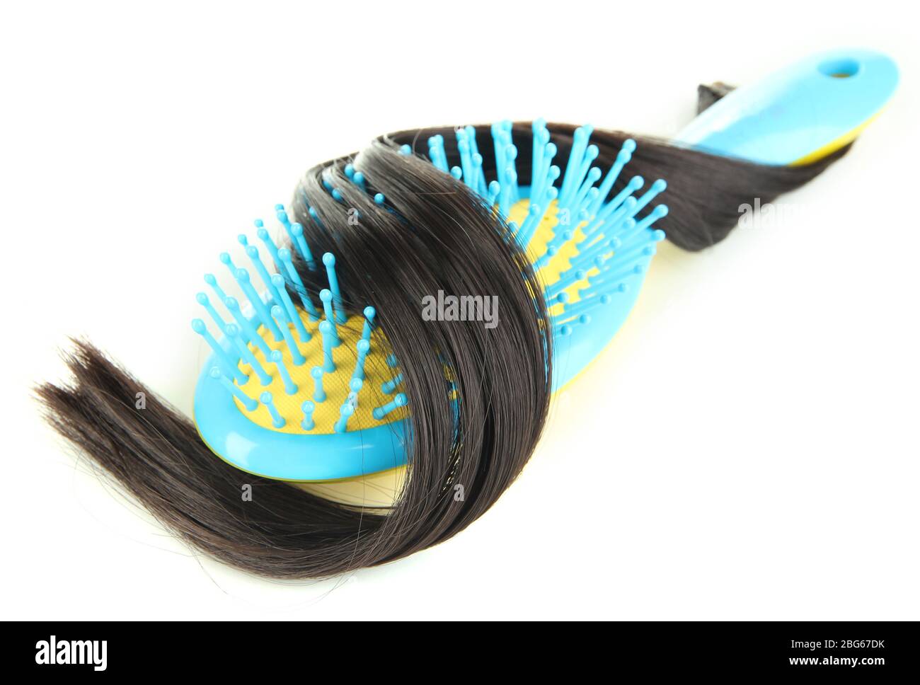 Shampoo hairbrush on bright hi-res stock photography and images - Alamy