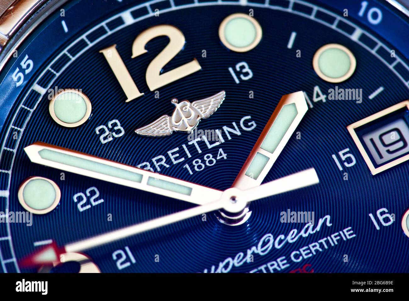 Breitling watch Stock Photo