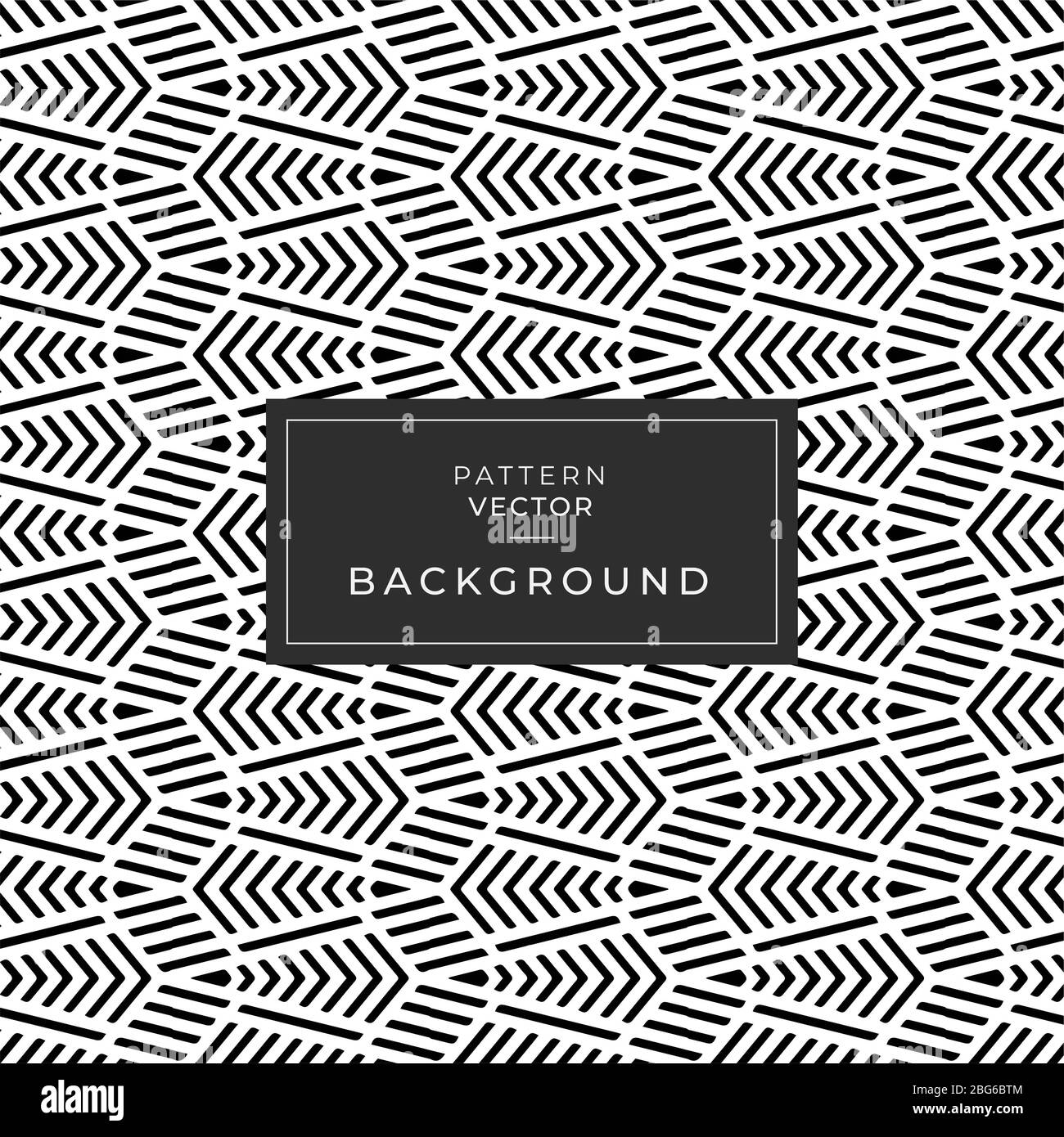 geometric seamless pattern abstract line triangle black and white Stock ...