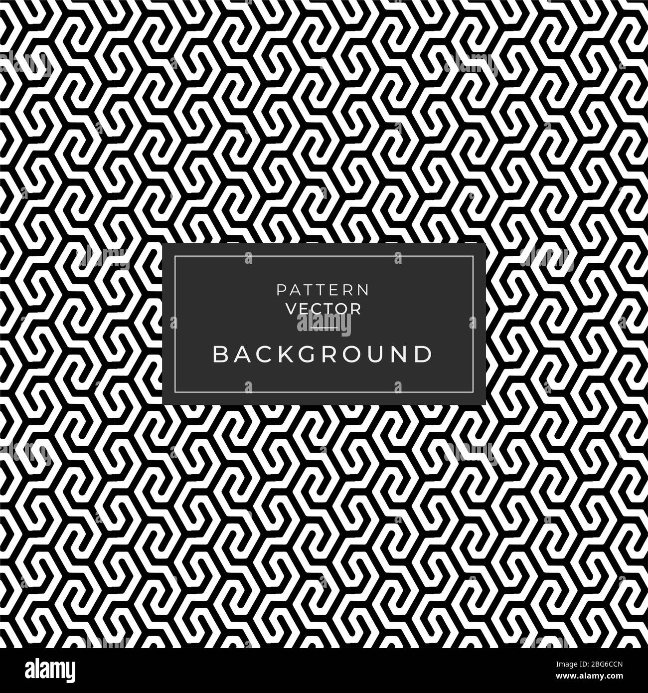seamless geometric pattern line black and white abstract background ...