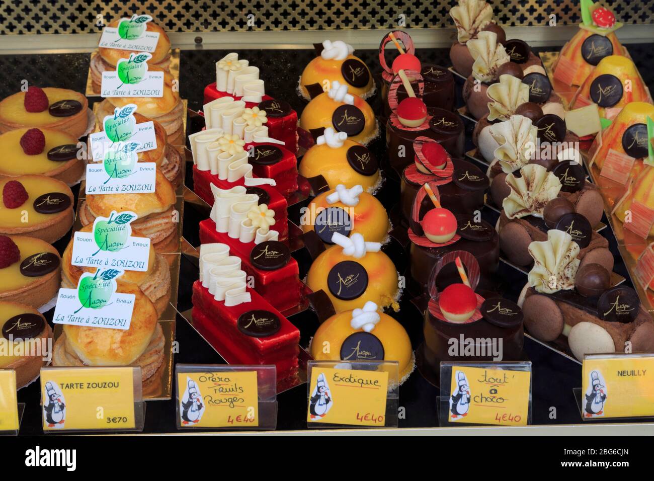 Bakery, Old Town, Rouen, Normandy, France, Europe Stock Photo Alamy