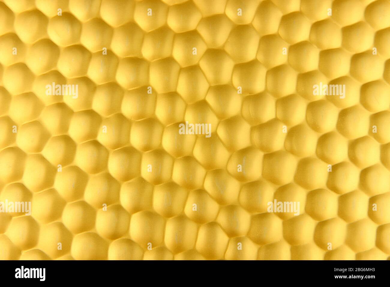 Texture honeycombs close-up background Stock Photo