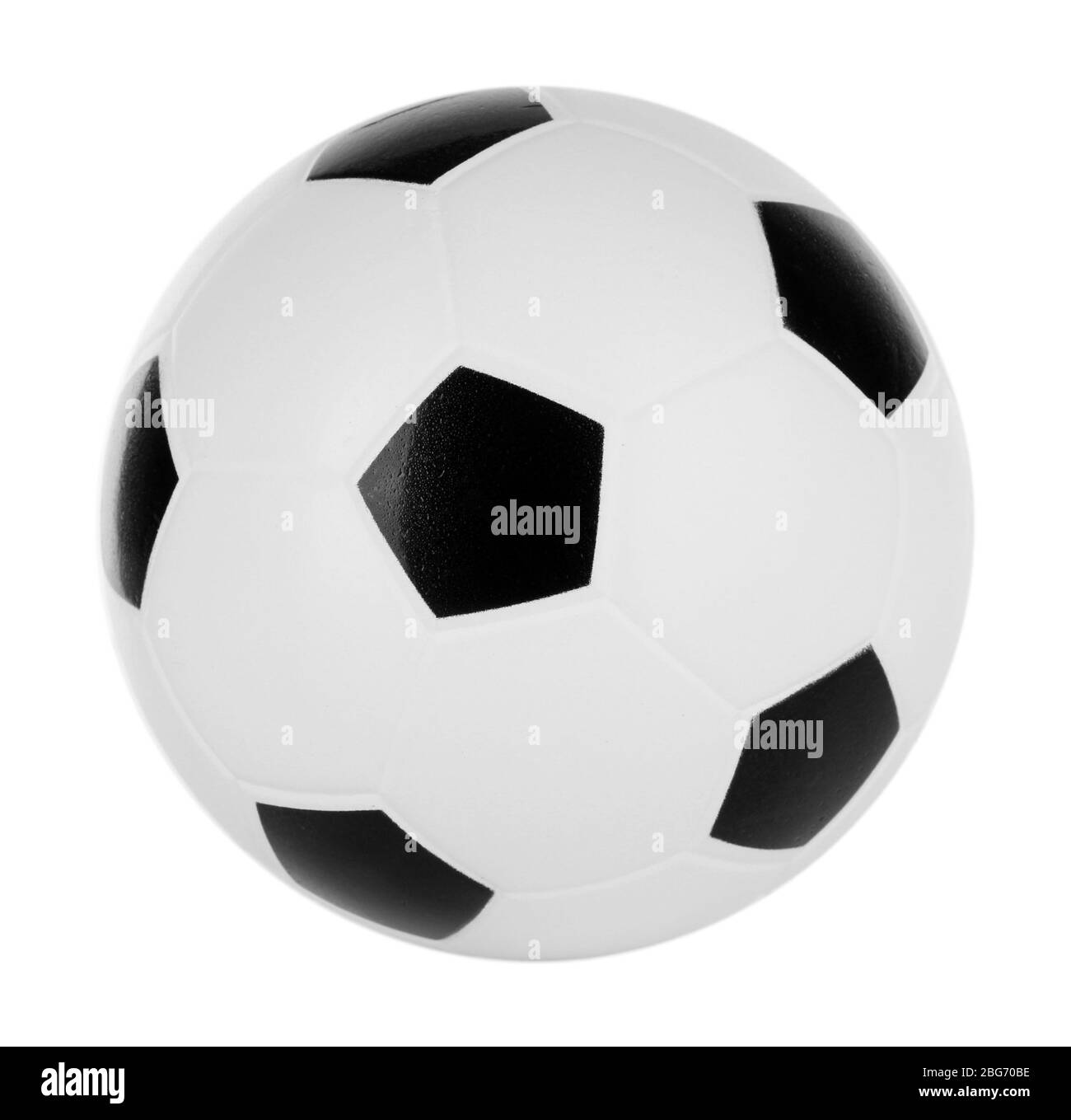 Soccer ball isolated on white Stock Photo - Alamy