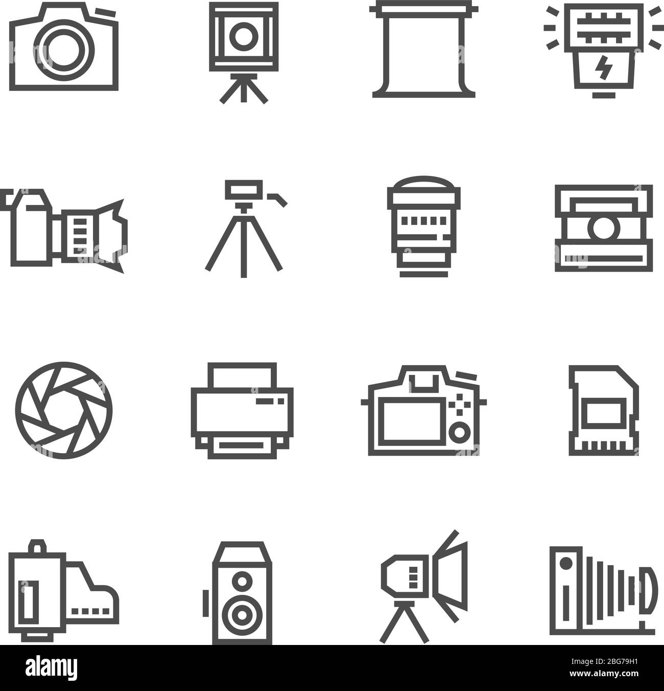 black-and-white-photography-icons-black-and-white-stock-photos-images