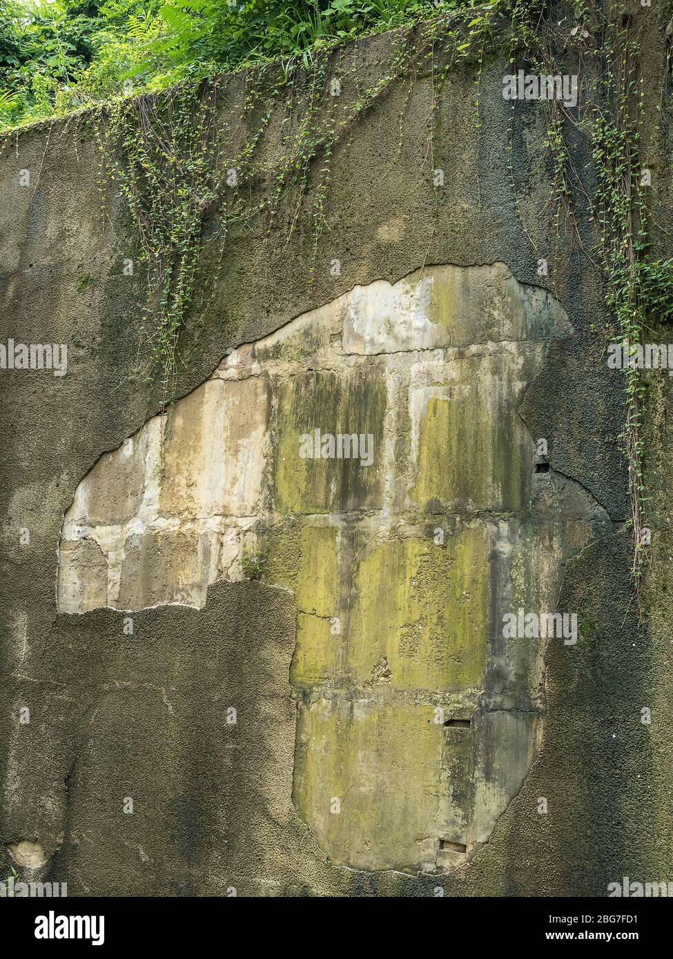 Rough concrete cement cracked hi-res stock photography and images - Alamy
