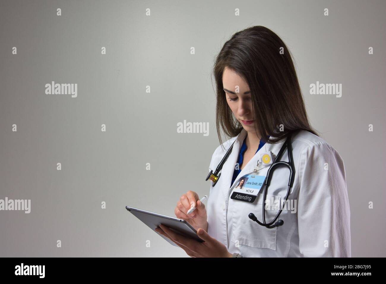 Nurse female hospital no face hi-res stock photography and images - Alamy