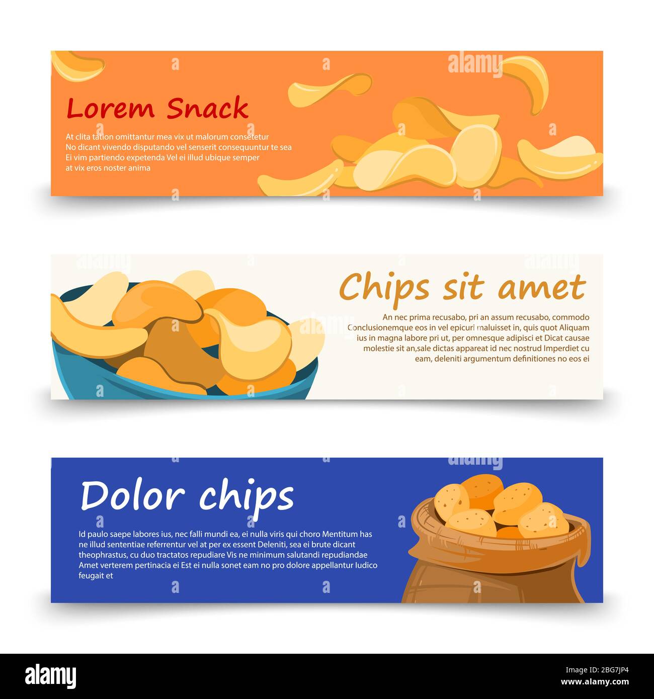 Snack potato chips Stock Vector Images - Page 2 - Alamy