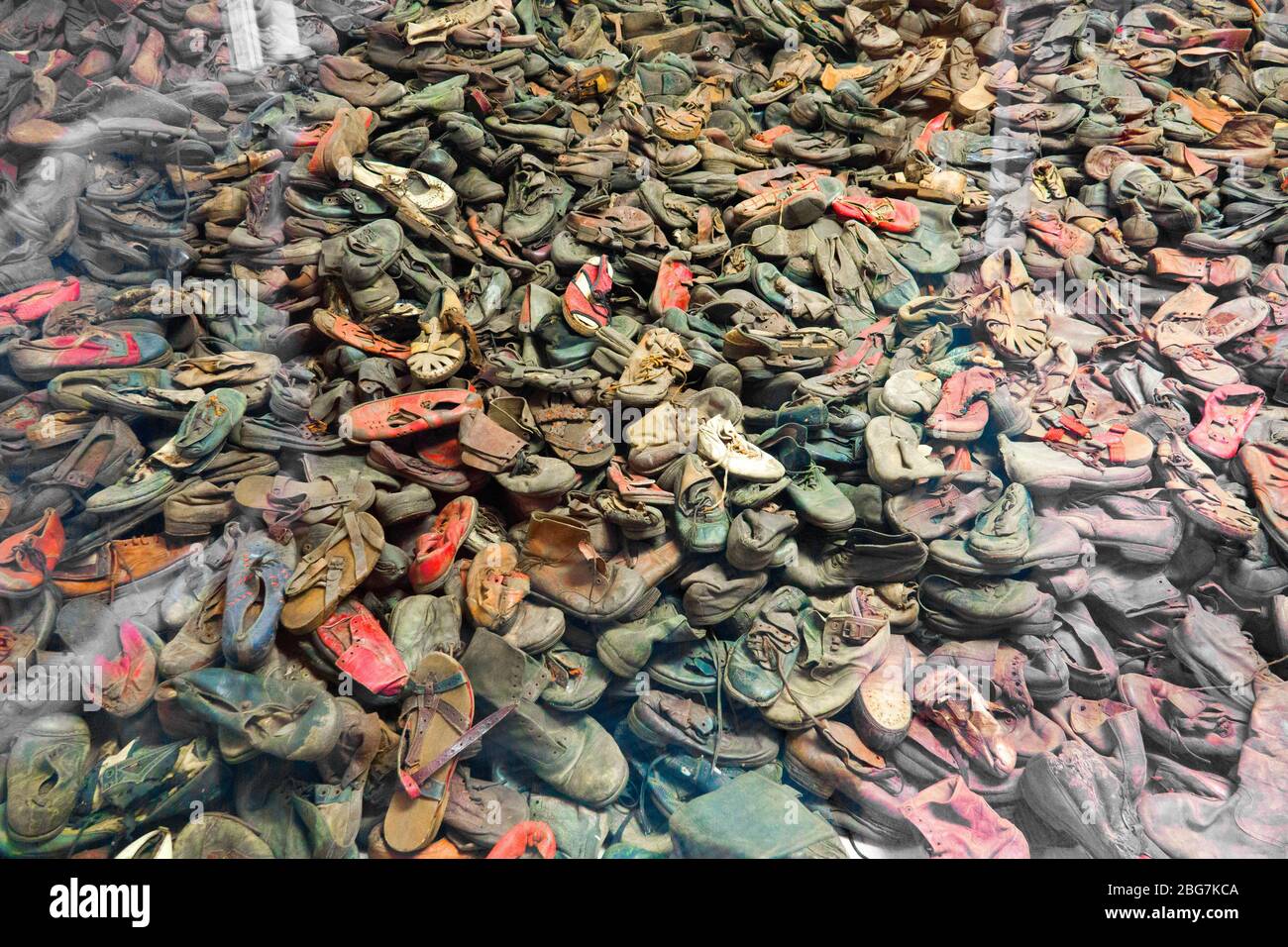 Auschwitz Birkenau Concentration Camp Oświęcim Museum Shoes Southern Poland  Europe EU UNESCO Stock Photo - Alamy